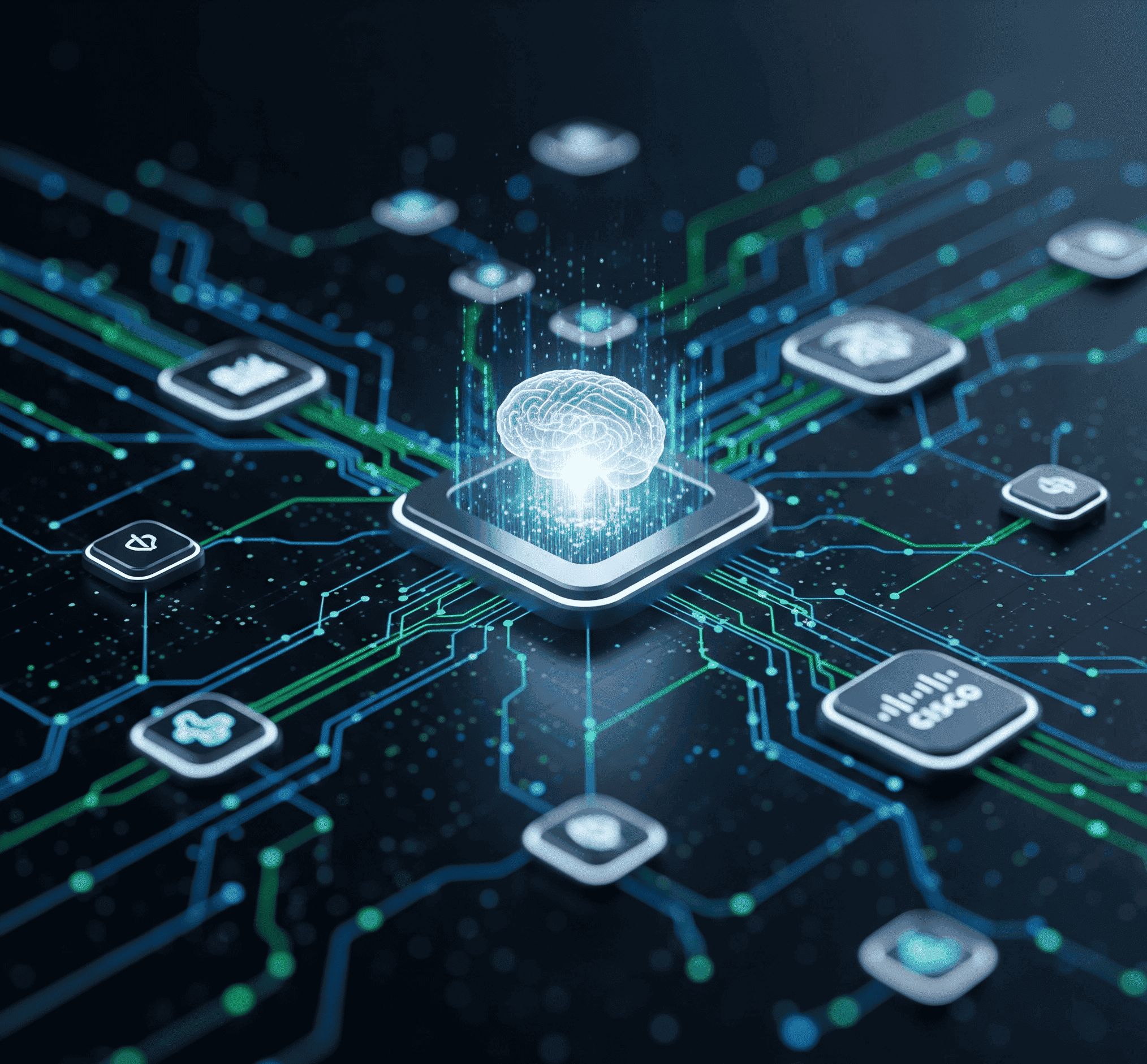 Cisco Agentic AI network automation managing traffic and cloud infrastructure